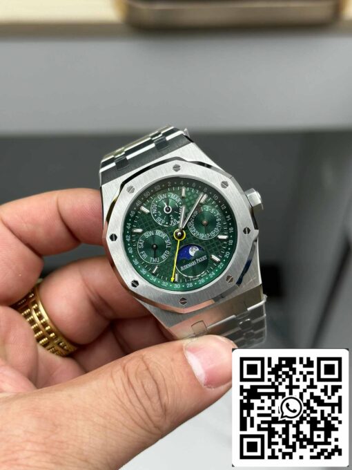 Audemars Piguet Royal Oak 26606ST.OO.1220ST.01 BBR Factory 1:1 Best Edition Green Dial - Image 6