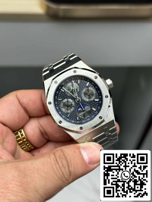 Audemars Piguet Royal Oak 26574TI.OO.1220TI.01 BBR Factory 1:1 Best Edition Blue Dark Dial — изображение 6