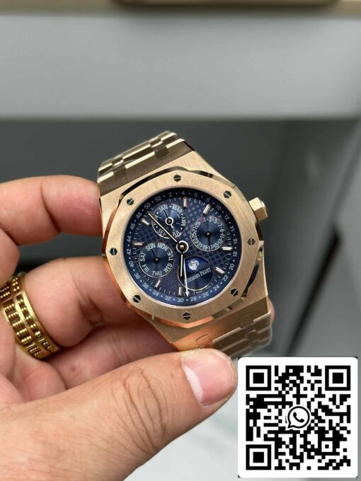 Audemars Piguet Royal Oak 26574BA.OO.1220BA.01 BBR Factory 1:1 Best Edition Blue Dial - immagine 6