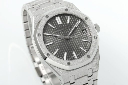 Audemars Piguet Royal Oak 15510ST.OO.1320ST.10 Frosted Gold 1:1 Best Edition APS Factory - Imagen 4