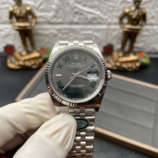 Rolex Datejust M126234-0045 36MM Wimbledon dial Clean Factory - immagine 10