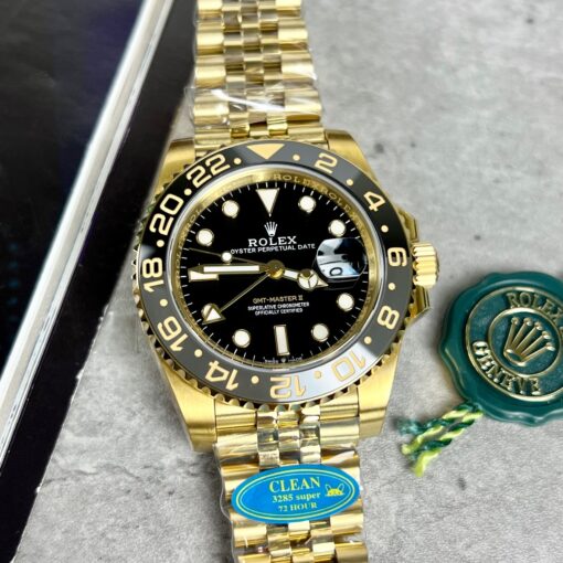 Rolex GMT-Master II 126718GRNR-0001 Gold-wrapped at Clean factory - 이미지 5