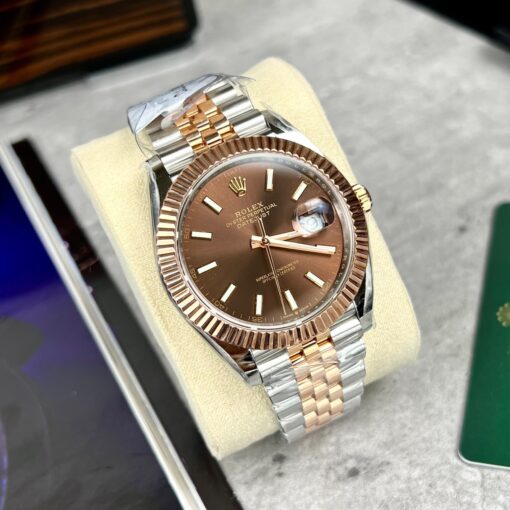 Rolex Datejust 41 Automatic Rose Gold & Steel Watch 126331