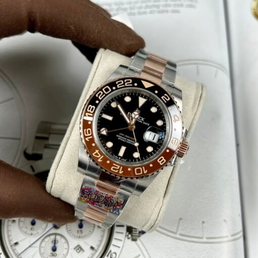 Rolex GMT-Master II Root Beer Men's Watch 126711CHNR-0002 Rose gold Wrapped – Image 2