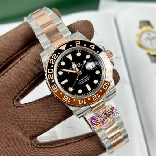 Rolex GMT-Master II Root Beer Men's Watch 126711CHNR-0002 Rose gold Wrapped – Image 6