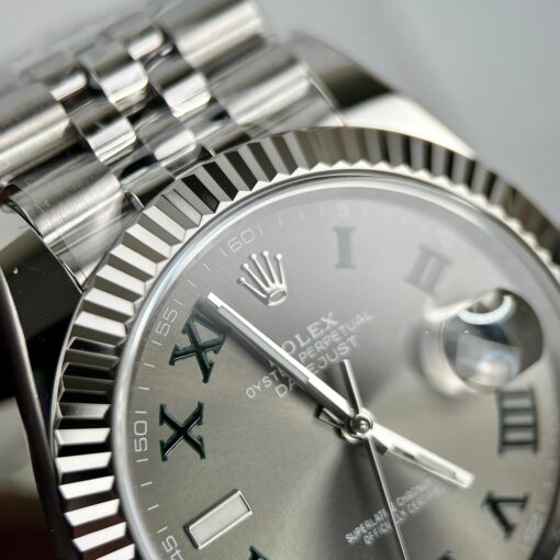 Rolex Datejust M126334-0045 41MM Wimbledon dial from Clean Factory - Image 4