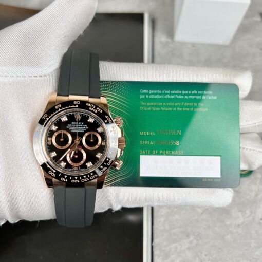 Rolex Cosmograph Daytona M116515ln-0057 custom 18k gold filled from BT Factory