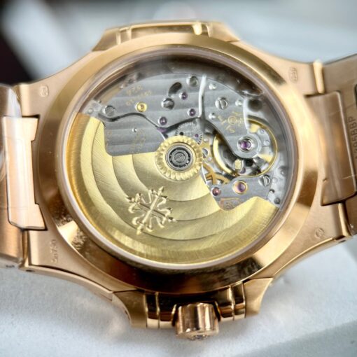 Patek Philippe Nautilus 7118/1R-010 18k gold filled from the 3k factory with yellow dial - Image 15