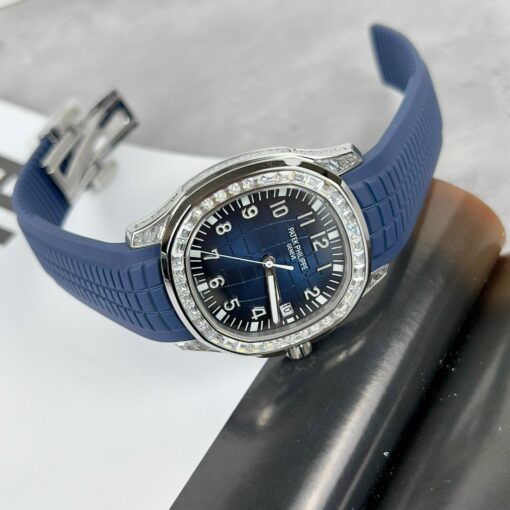 Patek Philippe Aquanaut 5168G-001 Best 1:1 Edition 3K Factory Custom Mossanite - Image 5