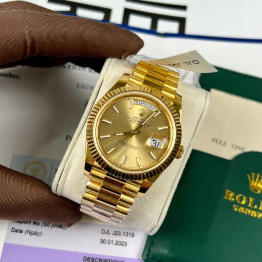 Rolex Day-Date 40mm 228238-0003 coated 18k yellow gold Best 1:1 Edition 130 gram - Imagen 2