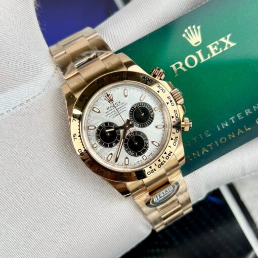 Rolex Daytona 116505 Rose Gold Chronograph 40mm Best 1:1 Edition meteorite dial BT Factory - Image 5