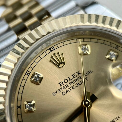 Rolex Datejust II 126333 41mm Best 1:1 Edition 18k Gold filled GM Factory - immagine 6