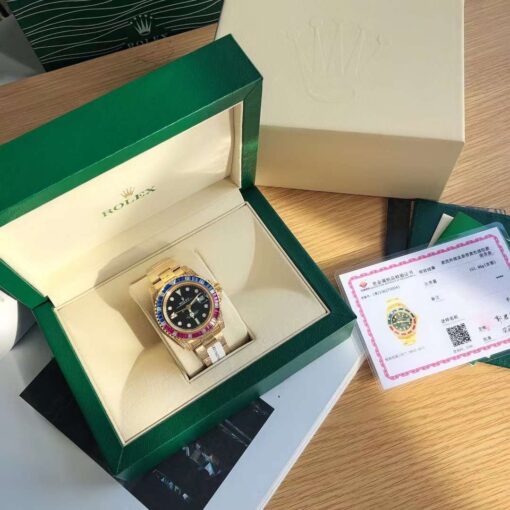 Rolex Gmt-Master II M126755SARU 41mm Swiss original movement 18k plated - 이미지 8