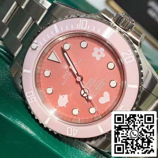 Rolex Submariner BLAKEN no date pink edition Swiss Original movement - Image 8