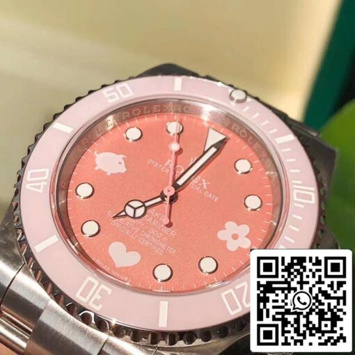 Rolex Submariner BLAKEN no date pink edition Swiss Original movement - Image 6