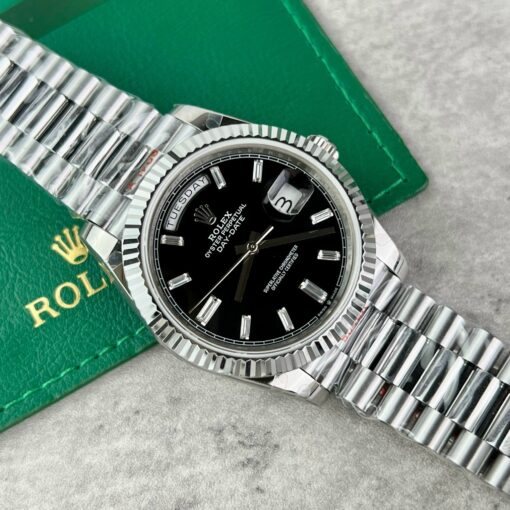 Rolex Day Date M228239 1:1 Best Edition GM Factory V2 Black dial - Image 4