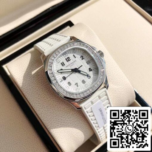 Patek Philippe Aquanaut 5267/200A-010 and diamond Bezel - Swiss Original Movement – Bild 9