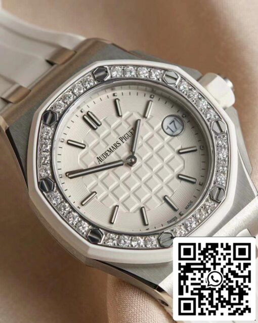 Audemars Piguet Royal Oak Offshore 67540OK.ZZ.A010CA.01 - Mounted with 32 diamonds - Imagen 5