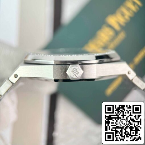 Replica Audemars Piguet Royal Oak 15400ST.OO.1220ST.01 Custom Moissanite Diamonds - immagine 12