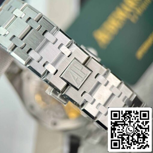 Replica Audemars Piguet Royal Oak 15400ST.OO.1220ST.01 Custom Moissanite Diamonds - immagine 16