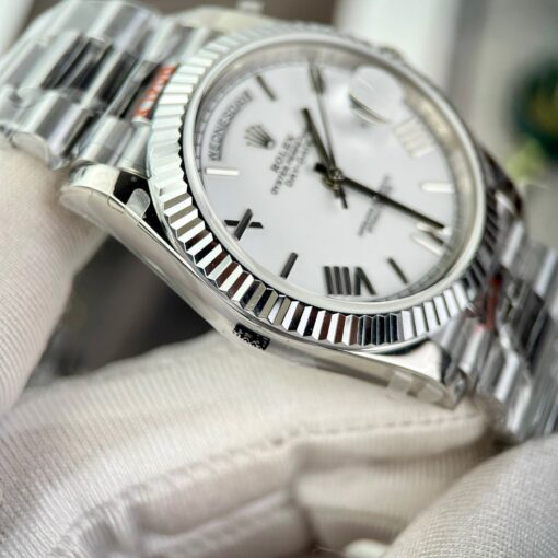 Rolex Day Date 40mm 228238  President White Roman Best 1:1 Edition GM Factory V2 — изображение 14