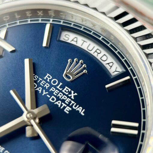 Rolex Day Date M228236-0007 1:1 Best Edition GM Factory V2 Blue Dial — изображение 11