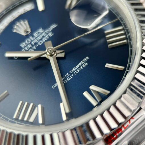 Rolex Day Date M228236-0007 1:1 Best Edition GM Factory V2 Blue Dial — изображение 13