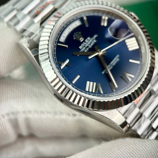 Rolex Day Date M228236-0007 1:1 Best Edition GM Factory V2 Blue Dial — изображение 15