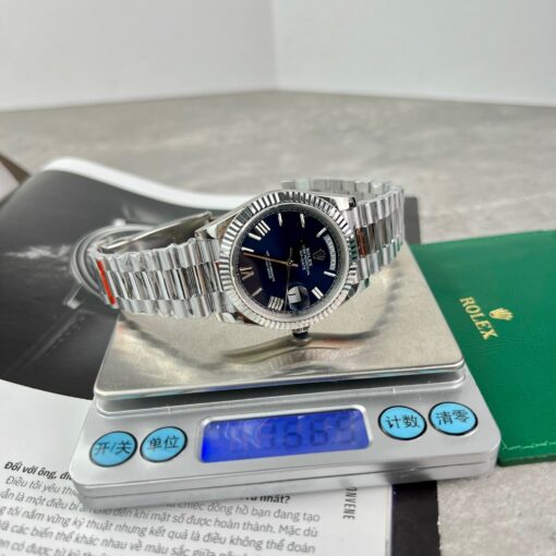 Rolex Day Date M228236-0007 1:1 Best Edition GM Factory V2 Blue Dial — изображение 5