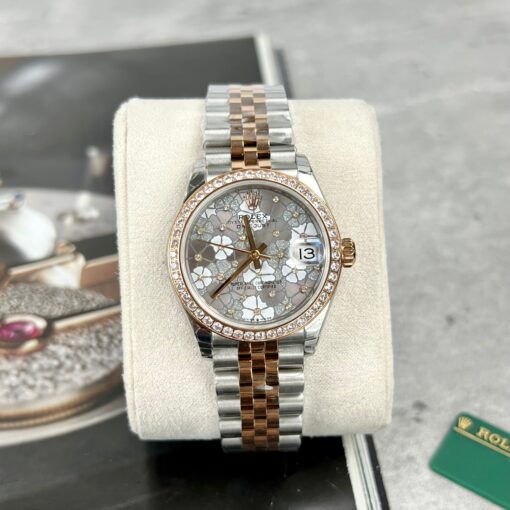 Rolex Datejust flower dial 31MM 1:1 Best Edition EW Factory Stainless Steel - Image 12