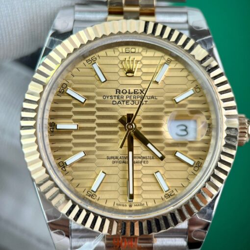 Rolex Datejust 41 126333-0022 Best 1:1 Edition 18K Gold Wrapped - Imagen 3