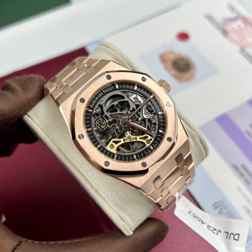 Audemars Piguet Royal Oak 15407OR.OO.1220OR.01 Best 1:1 Edition 18k Rosegold wrapped - Imagen 2