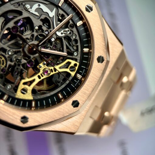 Audemars Piguet Royal Oak 15407OR.OO.1220OR.01 Best 1:1 Edition 18k Rosegold wrapped - Imagen 8