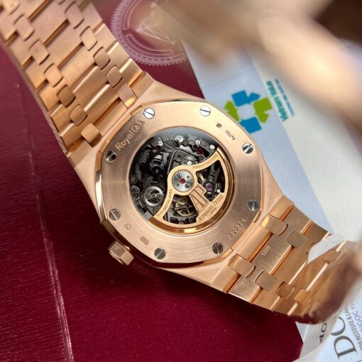 Audemars Piguet Royal Oak 15407OR.OO.1220OR.01 Best 1:1 Edition 18k Rosegold wrapped - Imagen 11