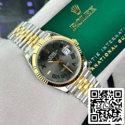 Replica Rolex Datejust 36 126233 Wimbledon Dial Best 1:1 Edition VS Factory - Image 4