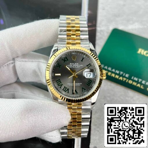 Replica Rolex Datejust 36 126233 Wimbledon Dial Best 1:1 Edition VS Factory - Image 3