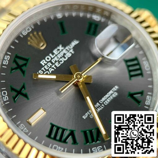 Replica Rolex Datejust 36 126233 Wimbledon Dial Best 1:1 Edition VS Factory - Image 9