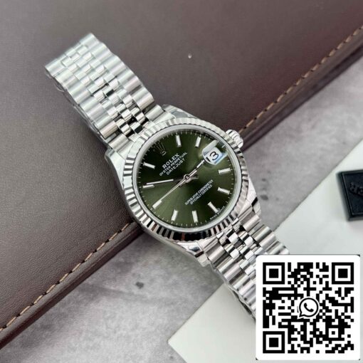 Replica Rolex Datejust 31 278274-0018 EW Factory 31mm Olive dial - immagine 2