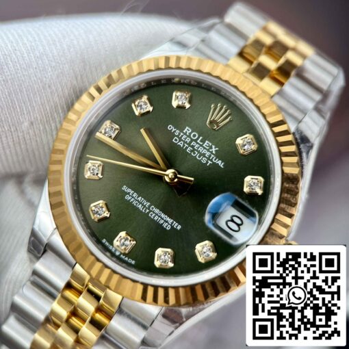 Replica Rolex Datejust 31 M278273-0030 Oystersteel 31mm EW factory Best Edition – Bild 7