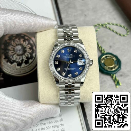 Replica Rolex Datejust M126284RBR-0029 Oystersteel 31mm EW Factory