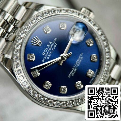 Replica Rolex Datejust M126284RBR-0029 Oystersteel 31mm EW Factory – Bild 8