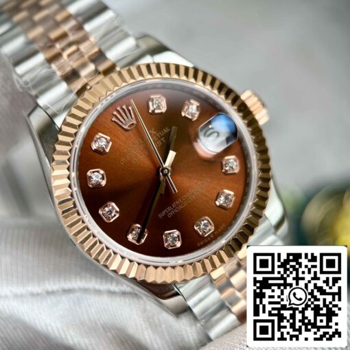 Replica Rolex Lady-Datejust M279171-0011 Oystersteel EW Factory Best Edition 31mm - Image 7