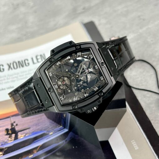 Replica Hublot Masterpiece Tourbillon 906.ND.0129.VR.AES12 1:1 Best Edition Black PVD Swiss HUB 9006 - 이미지 3