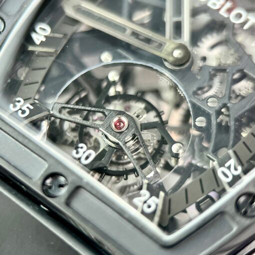 Replica Hublot Masterpiece Tourbillon 906.ND.0129.VR.AES12 1:1 Best Edition Black PVD Swiss HUB 9006 - 이미지 6