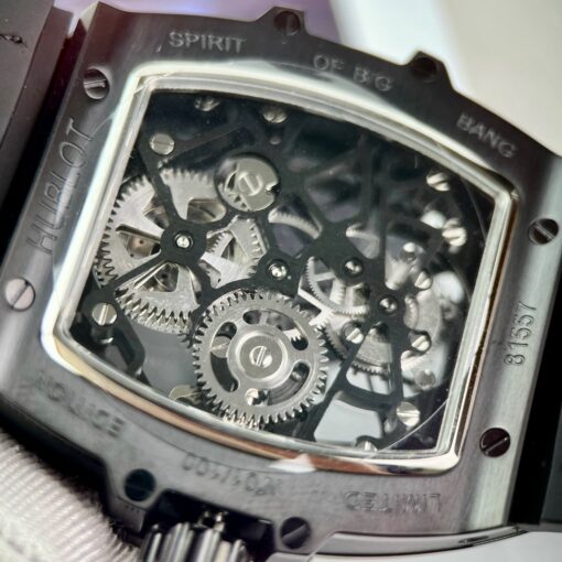 Replica Hublot Masterpiece Tourbillon 906.ND.0129.VR.AES12 1:1 Best Edition Black PVD Swiss HUB 9006 - 이미지 8