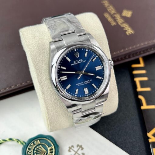 Rolex Oyster Perpetual M126000-0003 36MM 1:1 Best Edition VS Factory Blue dial - Image 3