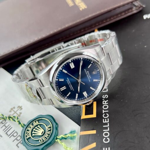 Rolex Oyster Perpetual M126000-0003 36MM 1:1 Best Edition VS Factory Blue dial - Image 5