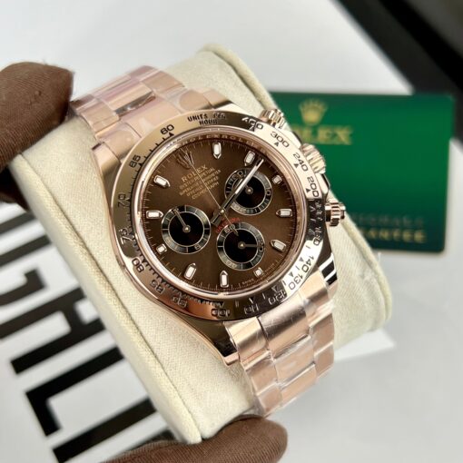 Rolex Cosmograph Daytona 116505 Chocolate dial 1:1 best edition BTF 18k Rose gold - 이미지 5