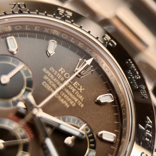 Rolex Cosmograph Daytona 116505 Chocolate dial 1:1 best edition BTF 18k Rose gold - 이미지 10