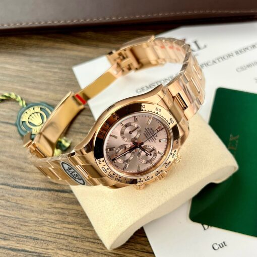 Rolex Cosmograph Daytona 40mm Everose gold 116505 1:1 Best Edition Clean Factory Newest Version - Image 2